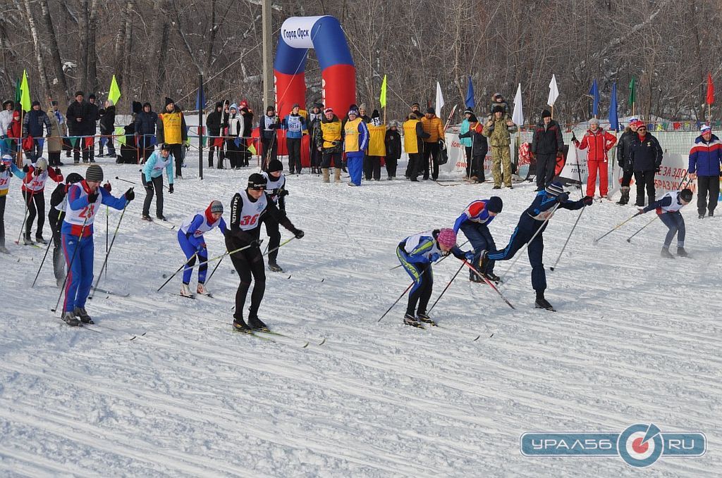 Лыжня России-2013 в Орске